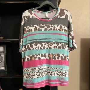 Leopard print top by Lilypad